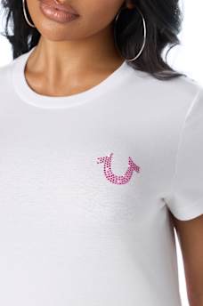 CRYSTAL BUDDHA CREWNECK TEE