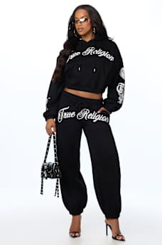 CRYSTAL GIRLFRIEND PULLOVER HOODIE