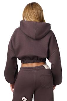 CRYSTAL GIRLFRIEND PULLOVER HOODIE