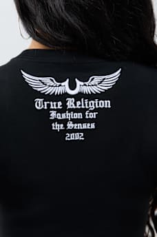EMBROIDERED PATCH BABY TEE