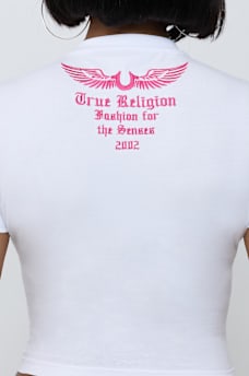 EMBROIDERED PATCH BABY TEE