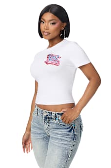 TRUE GIRL CLUB BABY TEE