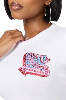 TRUE GIRL CLUB BABY TEE