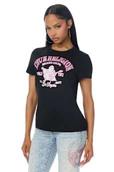 CRYSTAL BUDDHA CREWNECK TEE