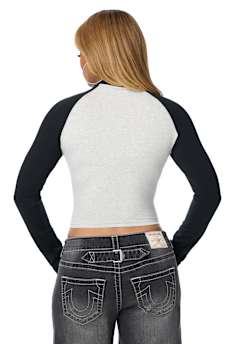 RAGLAN LONG SLEEVE TEE