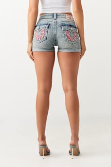 SHORTS JENNIE DE TIRO MEDIO CON SOLAPA, image 5