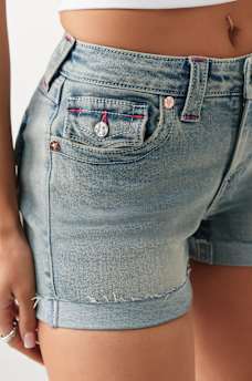 SHORTS JENNIE DE TIRO MEDIO CON SOLAPA, image 6