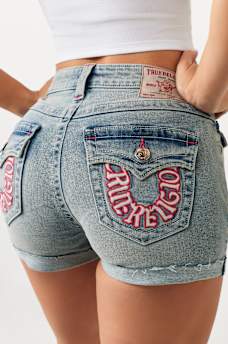 SHORTS JENNIE DE TIRO MEDIO CON SOLAPA, image 1