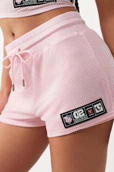SHORT SPORTIF EN FILET