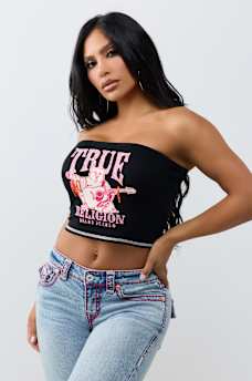 CRYSTAL BUDDHA TUBE TOP