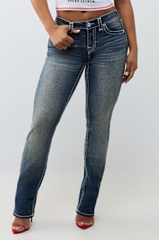 BILLIE MID RISE BUDDHA POCKET SUPER T STRAIGHT JEAN