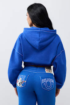 STITCH BUDDHA BIG T GIRLFRIEND PULLOVER HOODIE