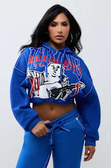 STITCH BUDDHA BIG T GIRLFRIEND PULLOVER HOODIE