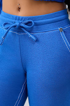 BECCA MID RISE BIG T CARGO BOOTCUT SWEATPANT
