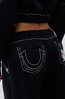 BIG T EMBROIDERED BUDDHA FLEECE SHORT