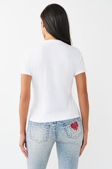 I LOVE TRUE CLASSIC CREWNECK TEE, image 5