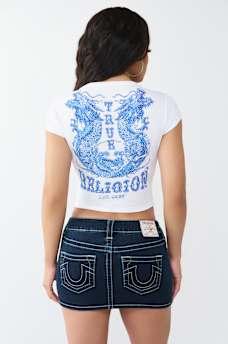 TATTOO NOTCHED BABY TEE, image 6