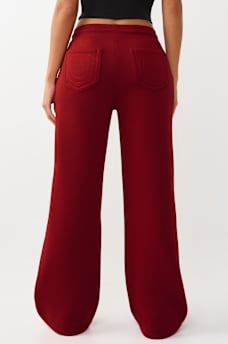 CRYSTAL PATCH STRAIGHT LEG SWEATPANT