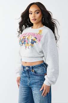 SUDADERA ESTILO SU&Eacute;TER DE CUELLO REDONDO CON OSOS DE PELUCHE, image 4