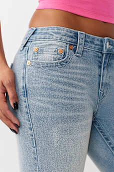 BECCA MID RISE I LOVE TRUE BOOTCUT JEAN, image 6