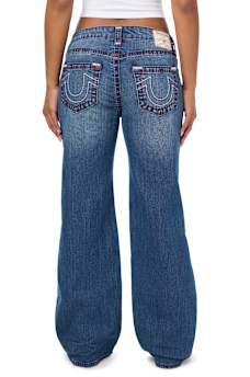 BOBBI MID RISE SUPER T BAGGY JEAN