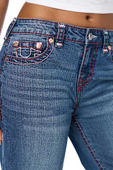 BOBBI MID RISE SUPER T BAGGY JEAN