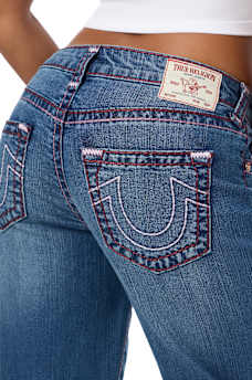 BOBBI MID RISE SUPER T BAGGY JEAN