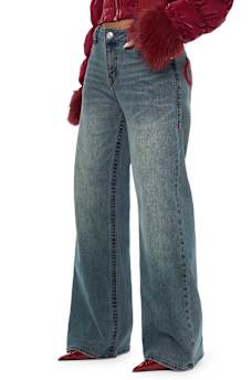 BOBBI CRYSTAL BAGGY JEAN
