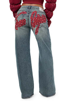 BOBBI CRYSTAL BAGGY JEAN