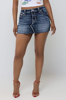 CRYSTAL SADIE MINI SKIRT