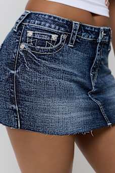 CRYSTAL SADIE MINI SKIRT