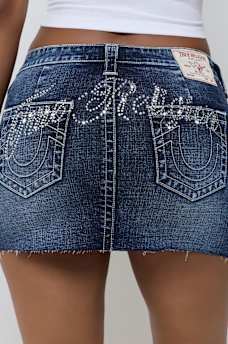 CRYSTAL SADIE MINI SKIRT