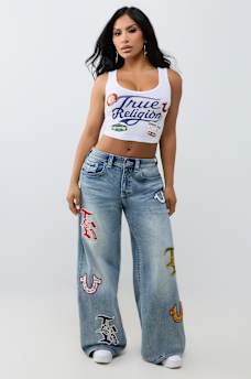 LOGO PATCH ART TANK TOP