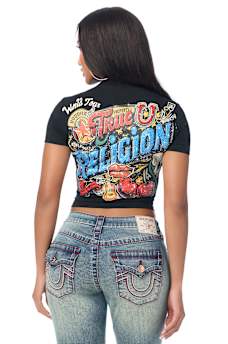 CRYSTAL SOULFUL BABY TEE