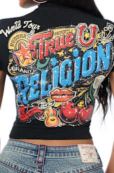 CRYSTAL SOULFUL BABY TEE