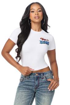 CRYSTAL SOULFUL BABY TEE