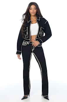 ROPESTITCH DENIM JACKET