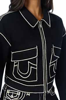 ROPESTITCH DENIM JACKET