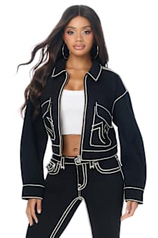 ROPESTITCH DENIM JACKET