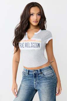 LICENSE LOGO NOTCH TEE