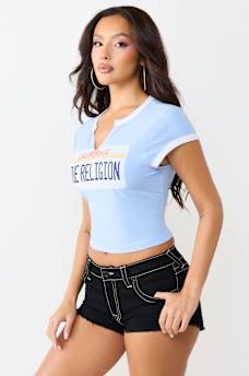 LICENSE LOGO NOTCH TEE