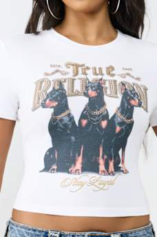 GUARD DOG CREWNECK BABY TEE, image 1