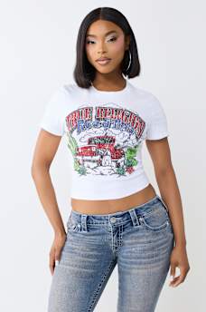 CRYSTAL ROAD TRIP BABY TEE