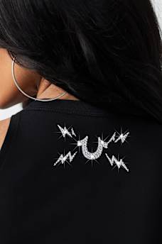 ROCK BUDDHA NOTCH HALTER TANK TOP, image 5