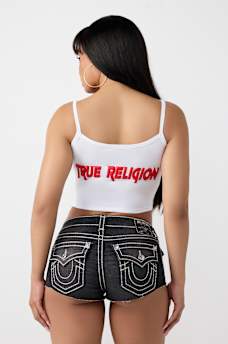 SPORTY STRIPED V-NECK TANK TOP, image 6