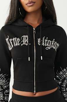 BLESSED SHRUNKEN HOODIE, image 5