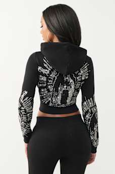 BLESSED SHRUNKEN HOODIE, image 8