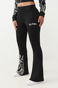 BLESSED MID RISE BOOTCUT SWEATPANT, image 3