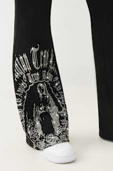 BLESSED MID RISE BOOTCUT SWEATPANT, image 5