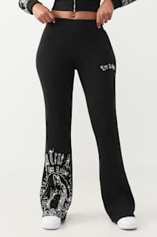 BLESSED MID RISE BOOTCUT SWEATPANT, image 1